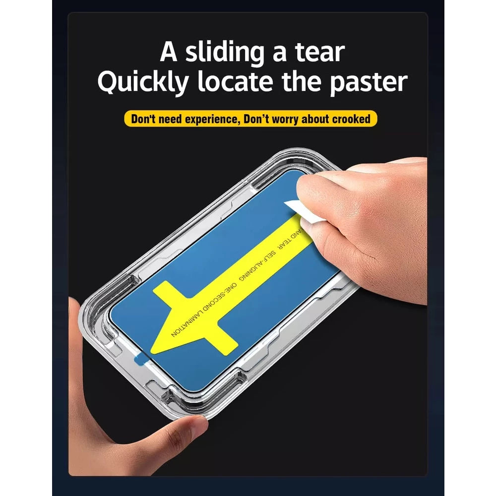 SUPERFIT Tempered Glass iPhone X – 15 Pro Max Easy Install / Easy Fit