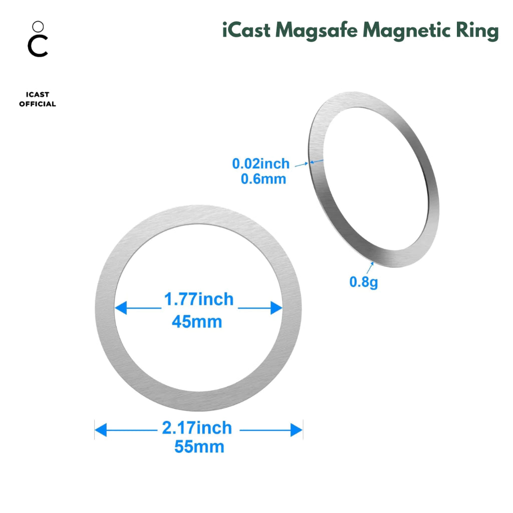 iCast Magnetic Ring Universal MagSafe Adapter