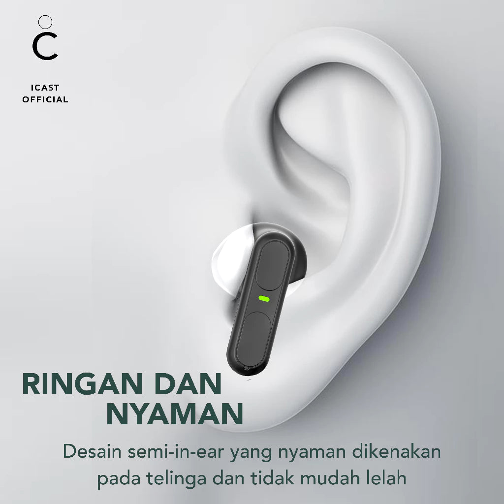 iCast Zen True Wireless Bluetooth Earbuds