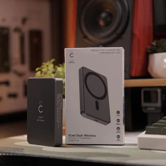 iCast Dash Powerbank Magnet 10000mAh Fast Charging 20W PD