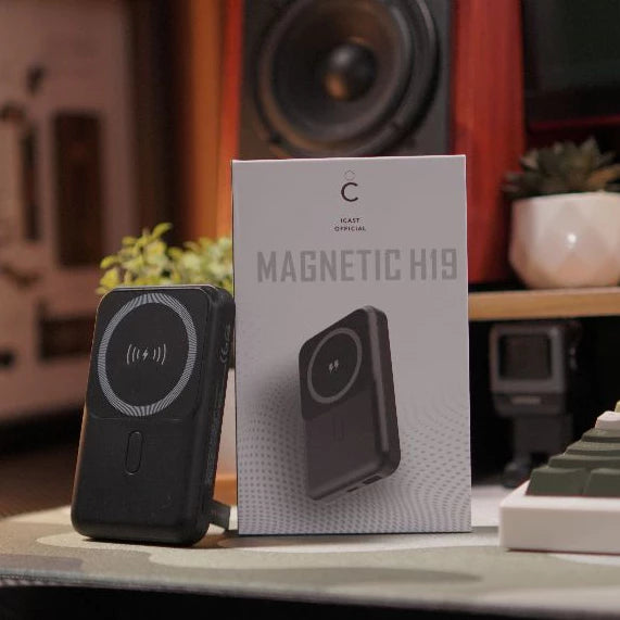 iCast H19 Powerbank Magnet 10000mAh Fast Charging 20W PD Wireless