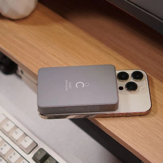 iCast Dash Powerbank Magnet 5000mAh 20W PD & 15W Wireless