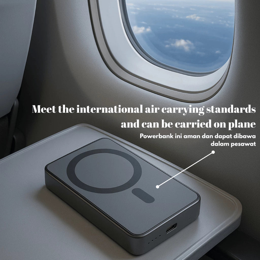 iCast Dash Powerbank Magnet 10000mAh Fast Charging 20W PD