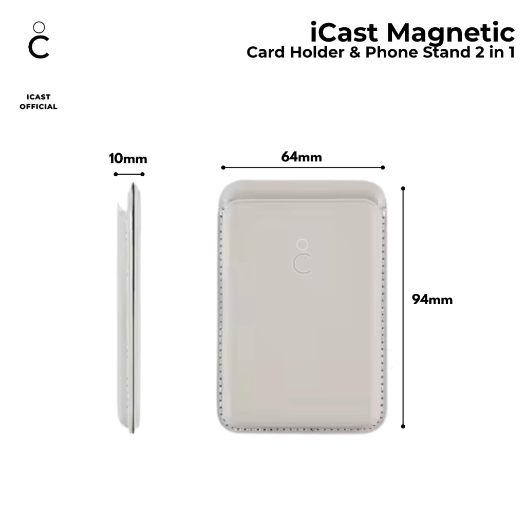 iCast MC1 Magnetic Card Holder Magsafe Wallet Superslim