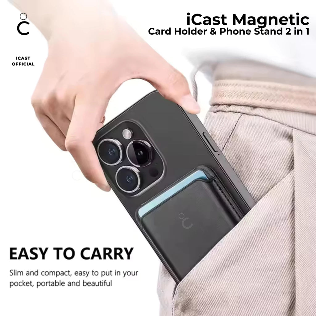 iCast MC1 Magnetic Card Holder Magsafe Wallet Superslim