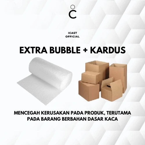 Extra Kardus + Bubble Wrap Packing Aman Anti Pecah