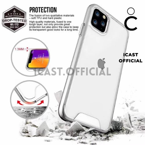 Case iPhone 13–13 Pro Max Clear Slim Space Collection Case