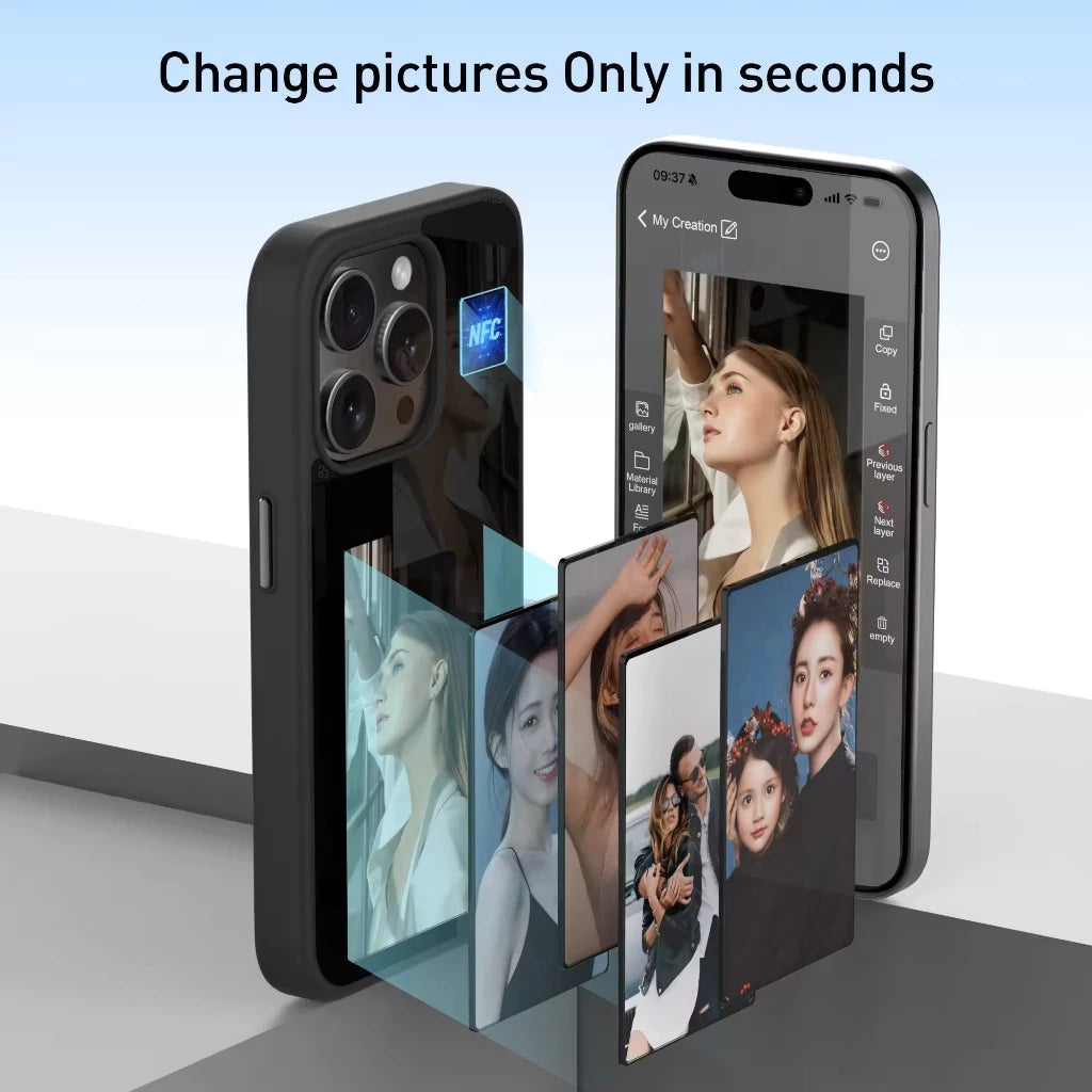 iCast NFC Case Image Shifter Case for iPhone (4 Color)