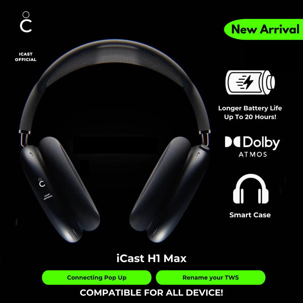 iCast H1 Max Wireless Pop-up + Smart Case by iCast
