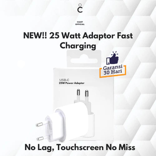 Adaptor 25W USB-C Fast Charging